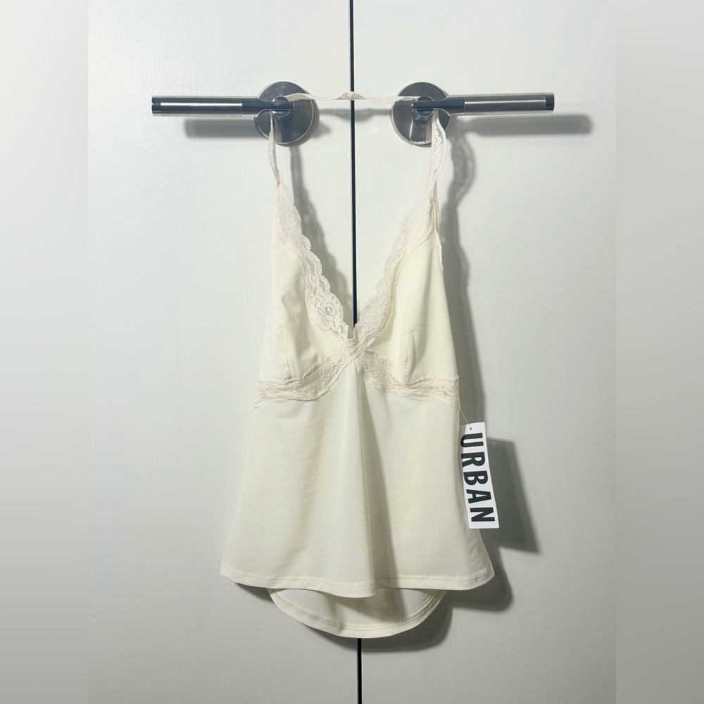 Out From Under Je T'aime Lace Halter Top